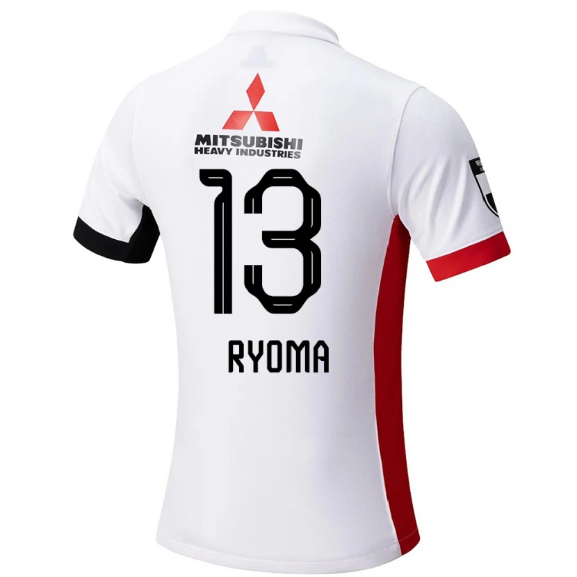 Danxen Damen Ryoma Watanabe #13 Weiß Schwarz Auswärtstrikot Trikot 2025/26 T-Shirt Österreich