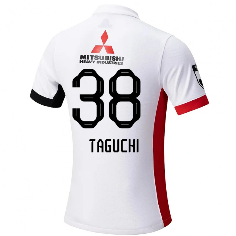 Danxen Damen Keita Taguchi #38 Weiß Schwarz Auswärtstrikot Trikot 2025/26 T-Shirt Österreich