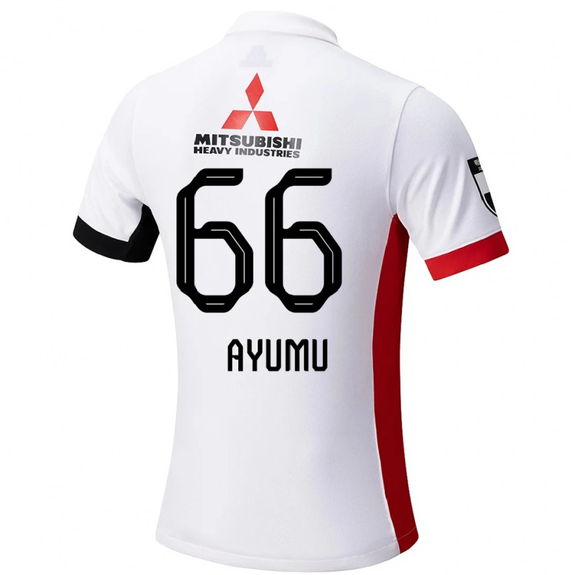 Danxen Damen Ayumu Ohata #66 Weiß Schwarz Auswärtstrikot Trikot 2025/26 T-Shirt Österreich