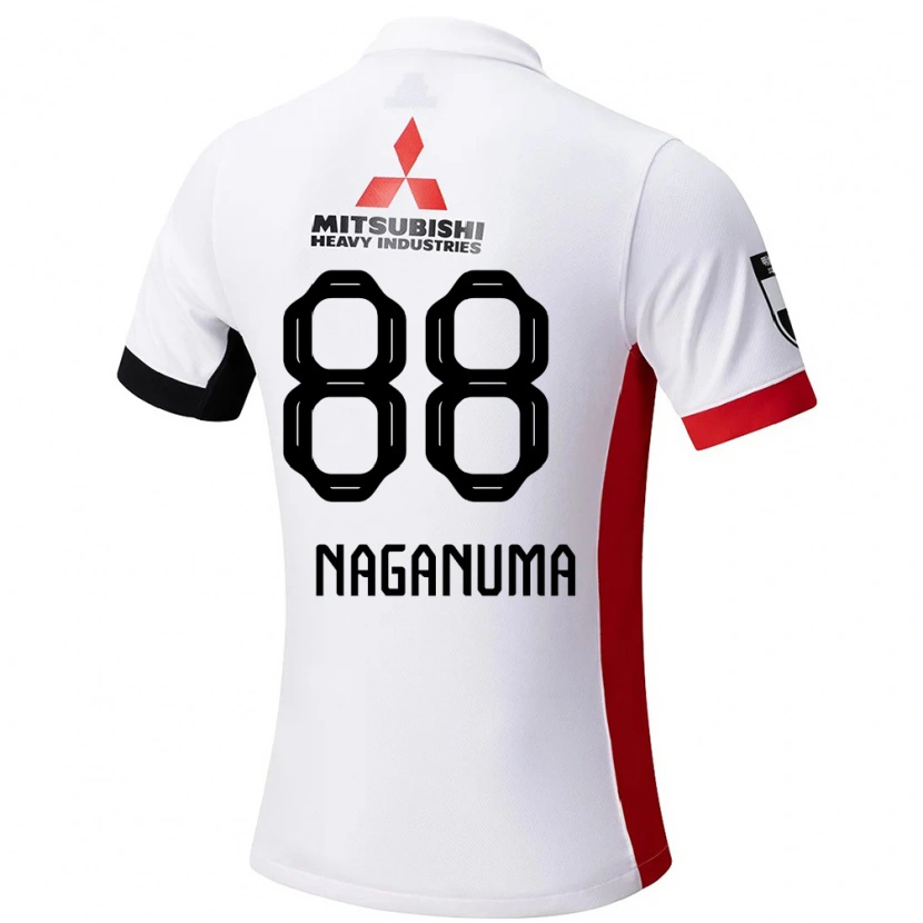 Danxen Damen Yoichi Naganuma #88 Weiß Schwarz Auswärtstrikot Trikot 2025/26 T-Shirt Österreich