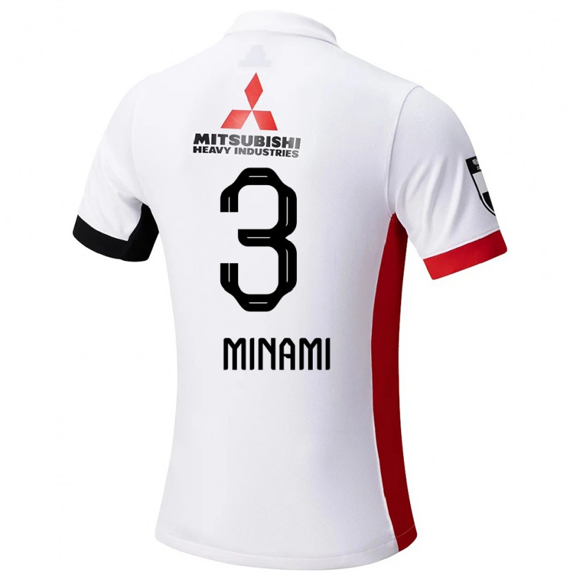 Danxen Damen Moeka Minami #3 Weiß Schwarz Auswärtstrikot Trikot 2025/26 T-Shirt Österreich