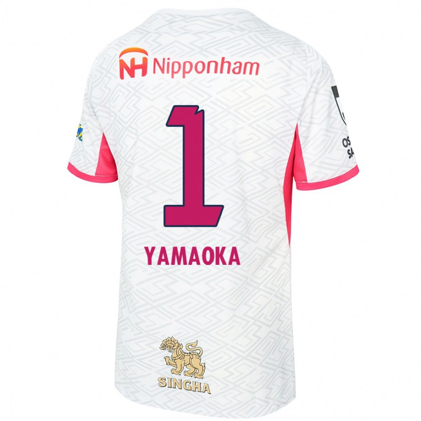 Danxen Damen Kumpei Yamaoka #1 Weiß Sakura Rosa Auswärtstrikot Trikot 2025/26 T-Shirt Österreich