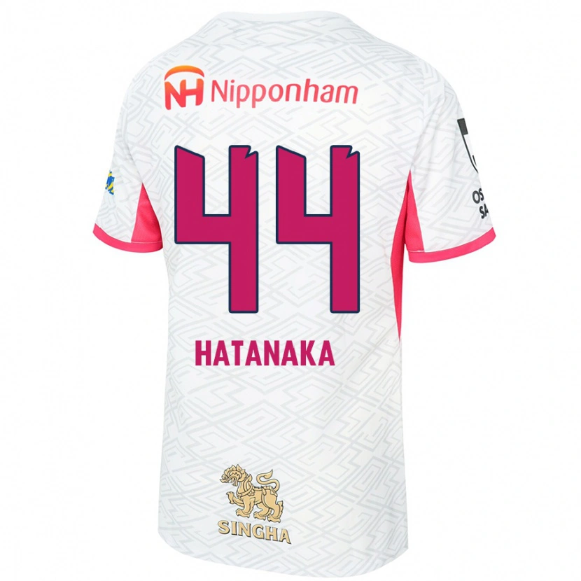 Danxen Damen Shinnosuke Hatanaka #44 Weiß Sakura Rosa Auswärtstrikot Trikot 2025/26 T-Shirt Österreich
