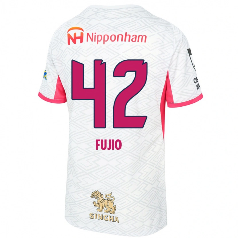 Danxen Damen Shota Fujio #42 Weiß Sakura Rosa Auswärtstrikot Trikot 2025/26 T-Shirt Österreich