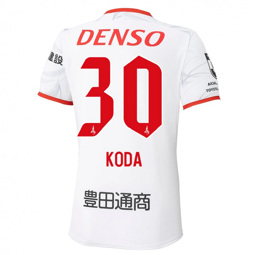 Danxen Damen Hidemasa Koda #30 Weiß Rot Auswärtstrikot Trikot 2025/26 T-Shirt Österreich