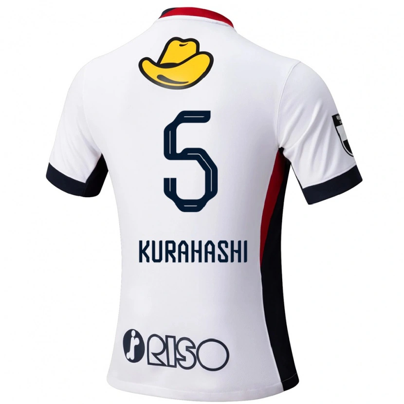 Danxen Damen Koki Kurahashi #5 Weiß Schwarz Auswärtstrikot Trikot 2025/26 T-Shirt Österreich