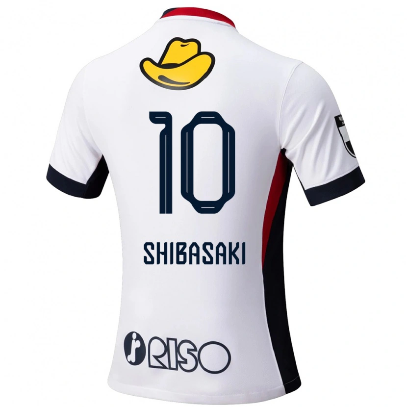 Danxen Damen Gaku Shibasaki #10 Weiß Schwarz Auswärtstrikot Trikot 2025/26 T-Shirt Österreich