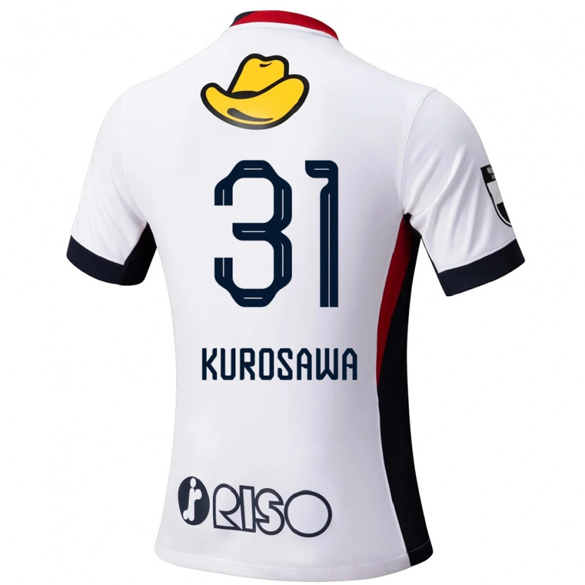Danxen Damen Shoei Kurosawa #31 Weiß Schwarz Auswärtstrikot Trikot 2025/26 T-Shirt Österreich
