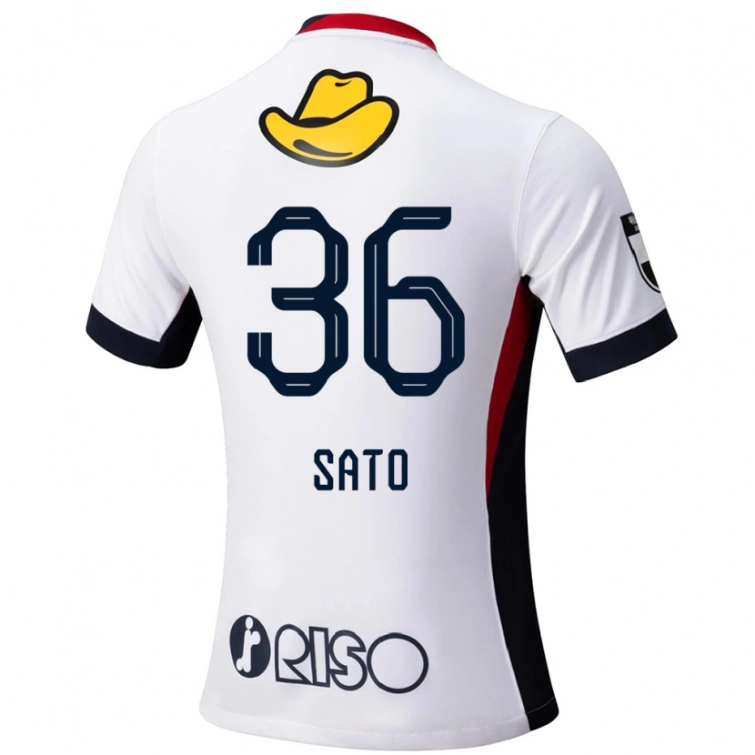 Danxen Damen Mihiro Sato #36 Weiß Schwarz Auswärtstrikot Trikot 2025/26 T-Shirt Österreich
