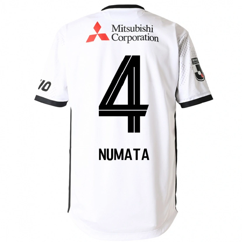 Danxen Damen Seisa Numata #4 Weiß Schwarz Auswärtstrikot Trikot 2025/26 T-Shirt Österreich