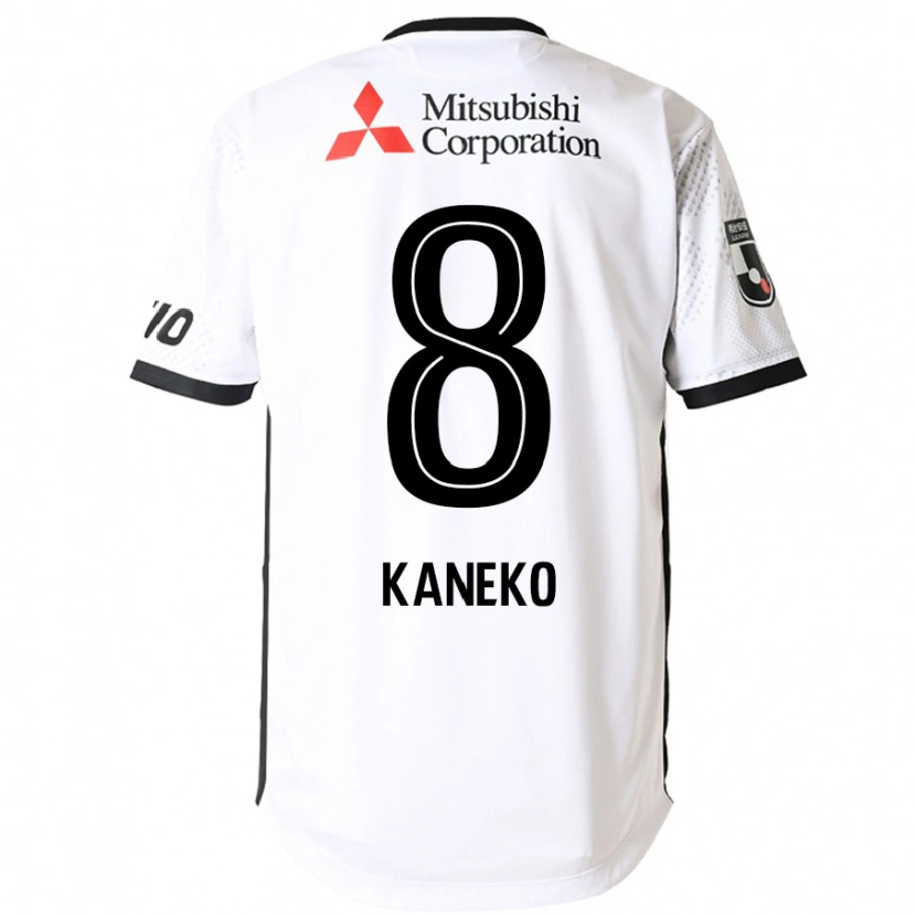 Danxen Damen Shunsuke Kaneko #8 Weiß Schwarz Auswärtstrikot Trikot 2025/26 T-Shirt Österreich
