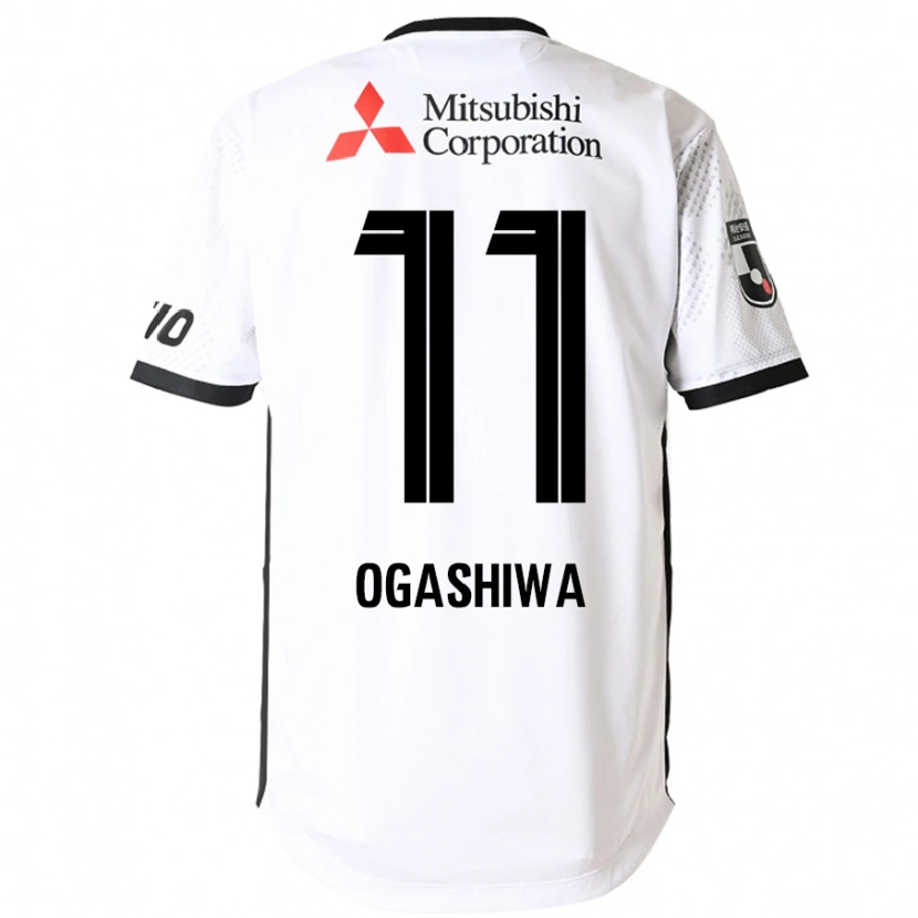 Danxen Damen Tsuyoshi Ogashiwa #11 Weiß Schwarz Auswärtstrikot Trikot 2025/26 T-Shirt Österreich