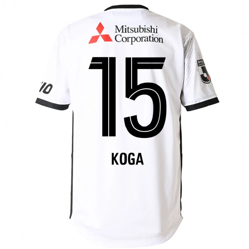 Danxen Damen Shun Koga #15 Weiß Schwarz Auswärtstrikot Trikot 2025/26 T-Shirt Österreich