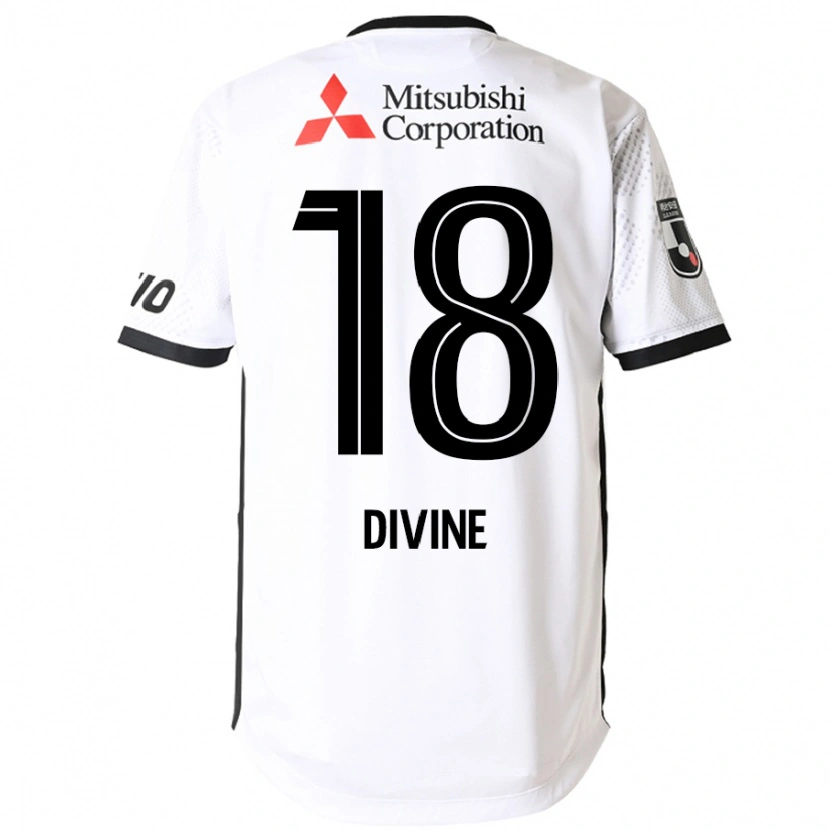 Danxen Damen Divine Chinedu Otani #18 Weiß Schwarz Auswärtstrikot Trikot 2025/26 T-Shirt Österreich