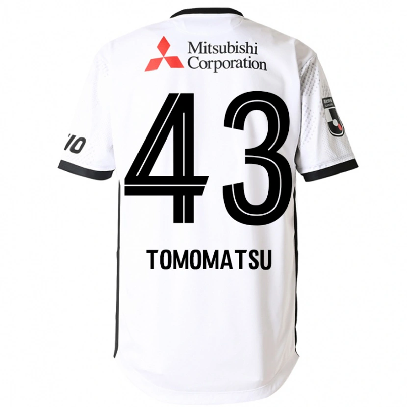 Danxen Damen Yuki Tomomatsu #43 Weiß Schwarz Auswärtstrikot Trikot 2025/26 T-Shirt Österreich
