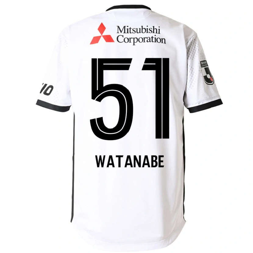 Danxen Damen Matthew Watanabe #51 Weiß Schwarz Auswärtstrikot Trikot 2025/26 T-Shirt Österreich