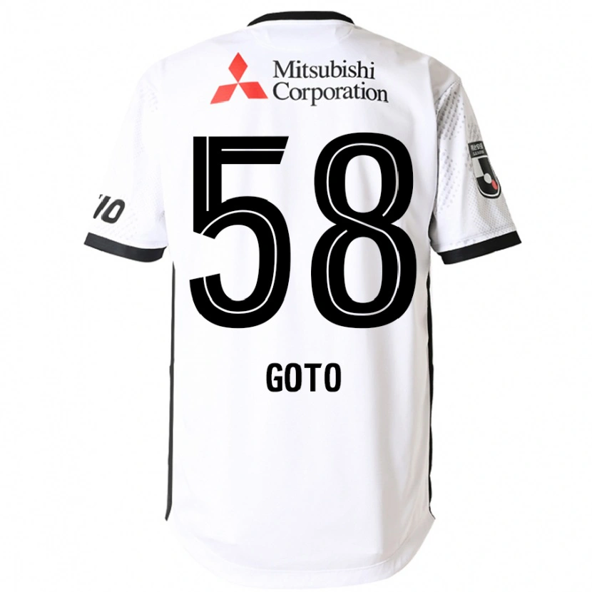 Danxen Damen Wataru Goto #58 Weiß Schwarz Auswärtstrikot Trikot 2025/26 T-Shirt Österreich