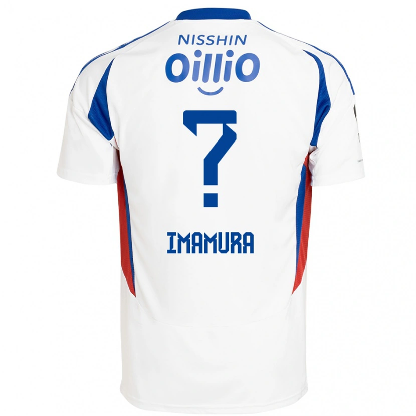 Danxen Damen Ryoya Imamura #0 Weiß Königsblau Auswärtstrikot Trikot 2025/26 T-Shirt Österreich
