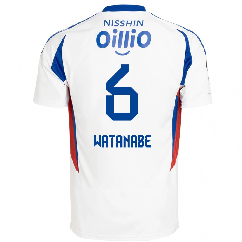 Danxen Damen Kota Watanabe #6 Weiß Königsblau Auswärtstrikot Trikot 2025/26 T-Shirt Österreich