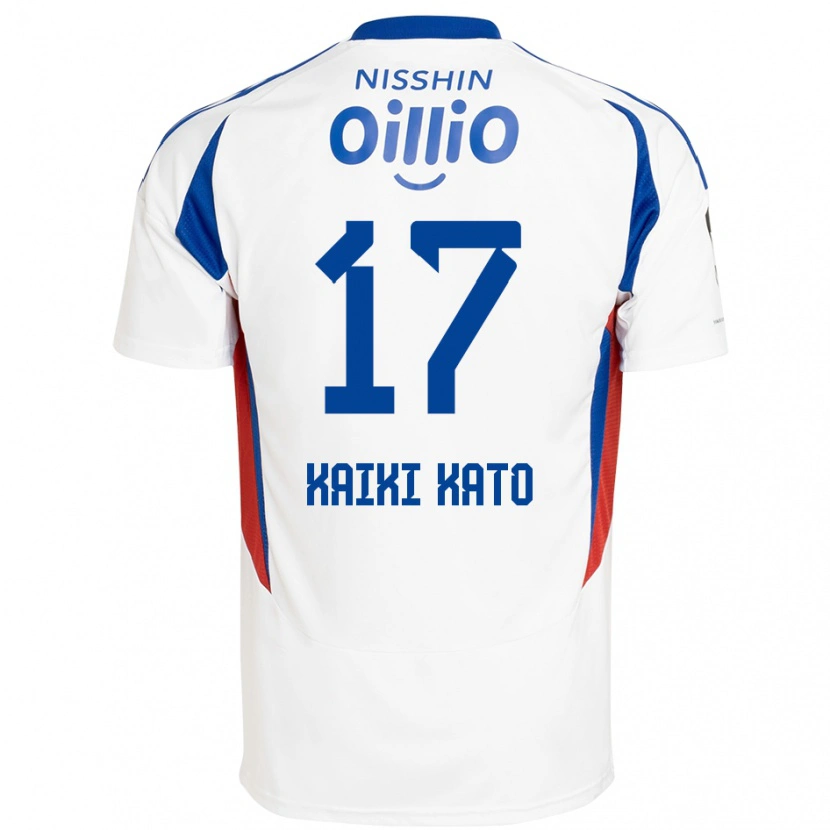 Danxen Damen Kaiki Kato #17 Weiß Königsblau Auswärtstrikot Trikot 2025/26 T-Shirt Österreich