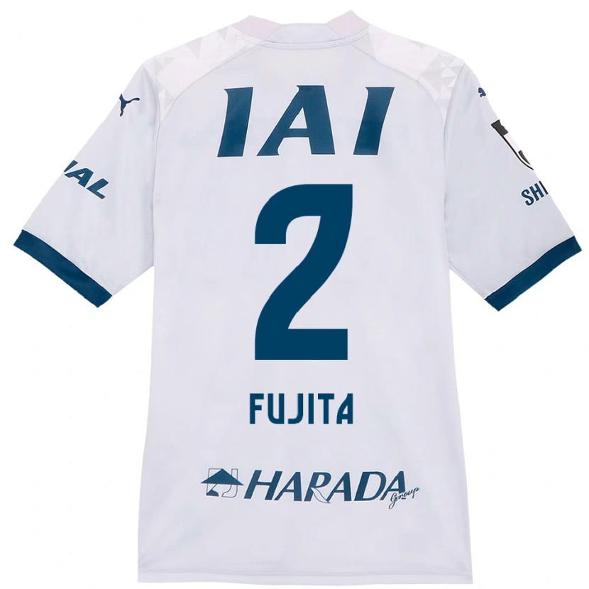 Danxen Damen Shunsuke Fujita #2 Weiß Königsblau Auswärtstrikot Trikot 2025/26 T-Shirt Österreich
