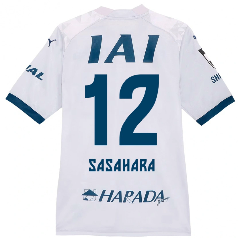 Danxen Damen Kenshin Sasahara #12 Weiß Königsblau Auswärtstrikot Trikot 2025/26 T-Shirt Österreich