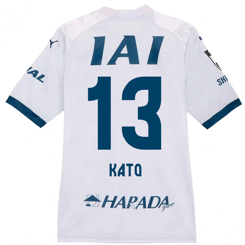 Danxen Damen Daiya Kato #13 Weiß Königsblau Auswärtstrikot Trikot 2025/26 T-Shirt Österreich