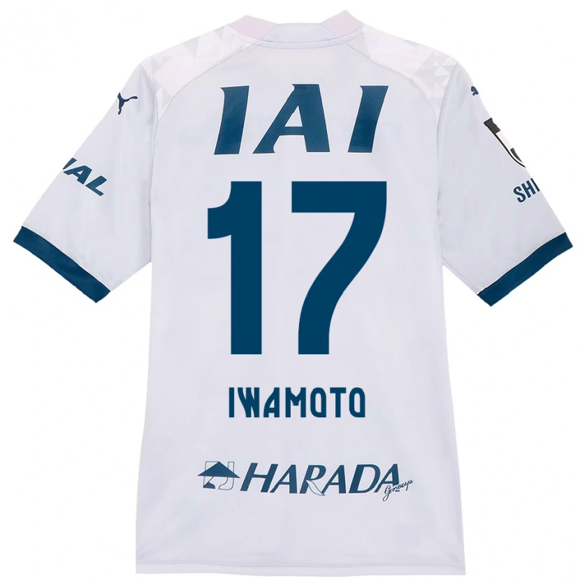 Danxen Damen Shogo Iwamoto #17 Weiß Königsblau Auswärtstrikot Trikot 2025/26 T-Shirt Österreich