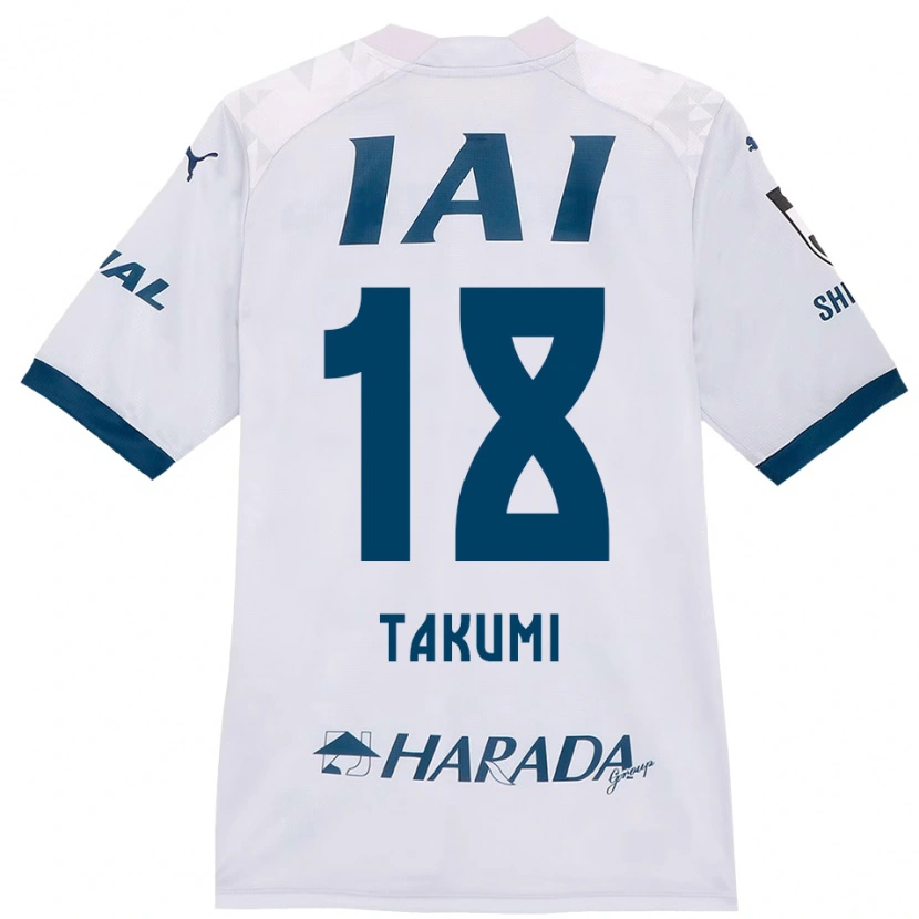 Danxen Damen Takumi Kato #18 Weiß Königsblau Auswärtstrikot Trikot 2025/26 T-Shirt Österreich