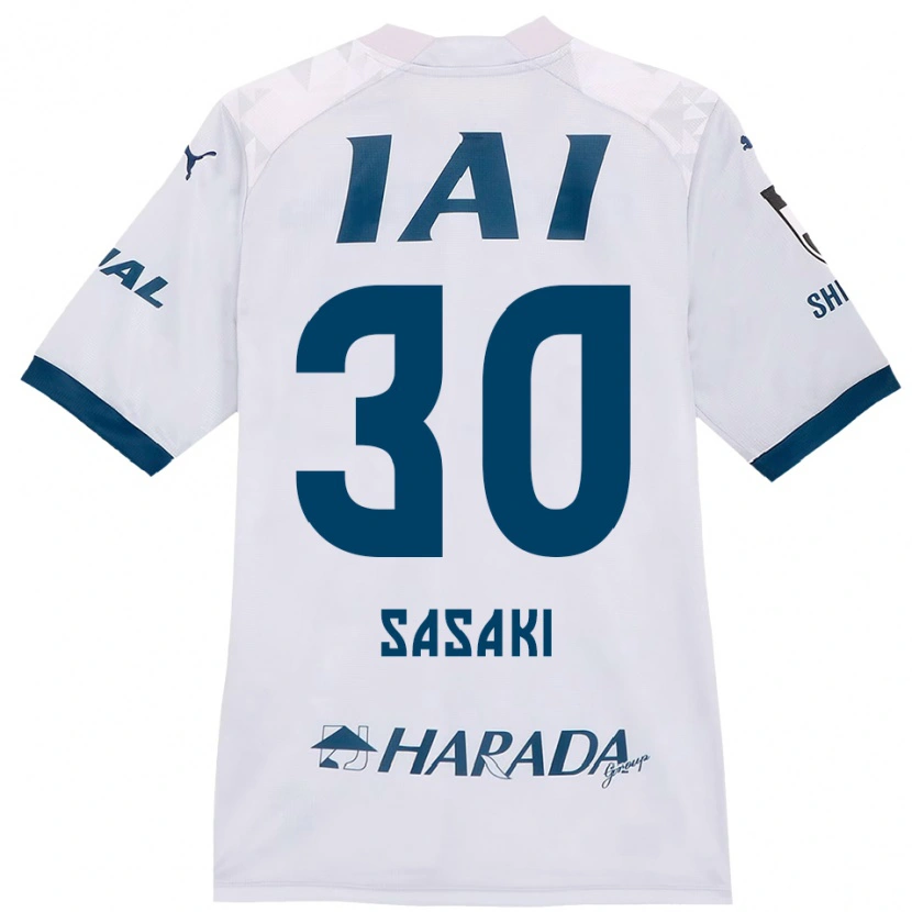 Danxen Damen Tomotaro Sasaki #30 Weiß Königsblau Auswärtstrikot Trikot 2025/26 T-Shirt Österreich