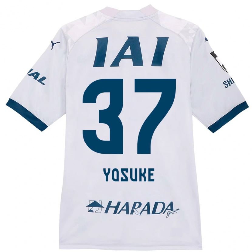 Danxen Damen Yosuke Morishige #37 Weiß Königsblau Auswärtstrikot Trikot 2025/26 T-Shirt Österreich