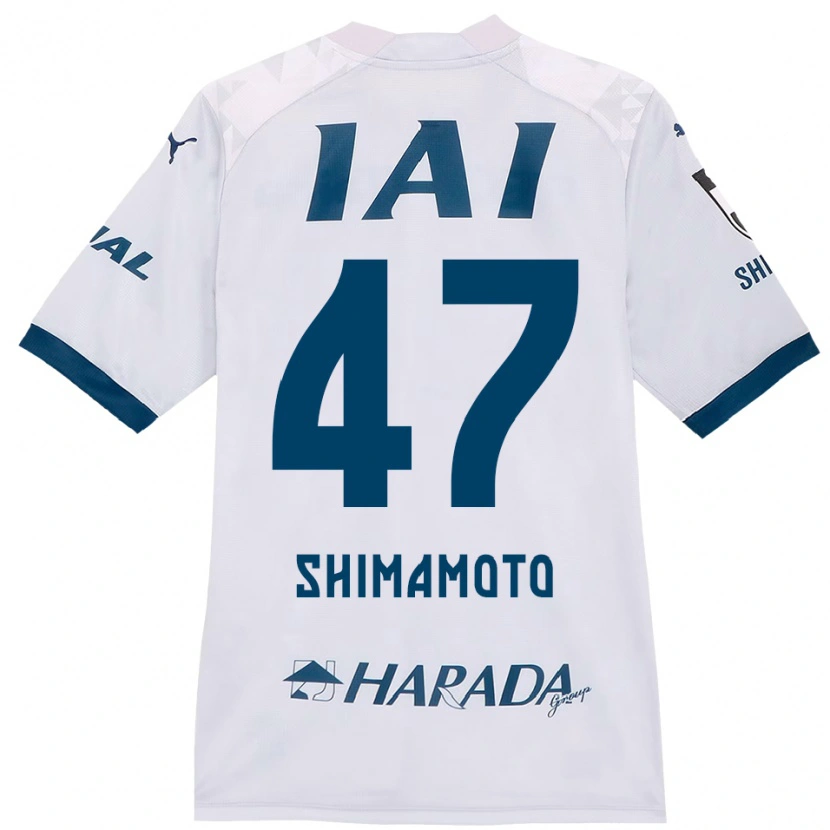 Danxen Damen Yudai Shimamoto #47 Weiß Königsblau Auswärtstrikot Trikot 2025/26 T-Shirt Österreich