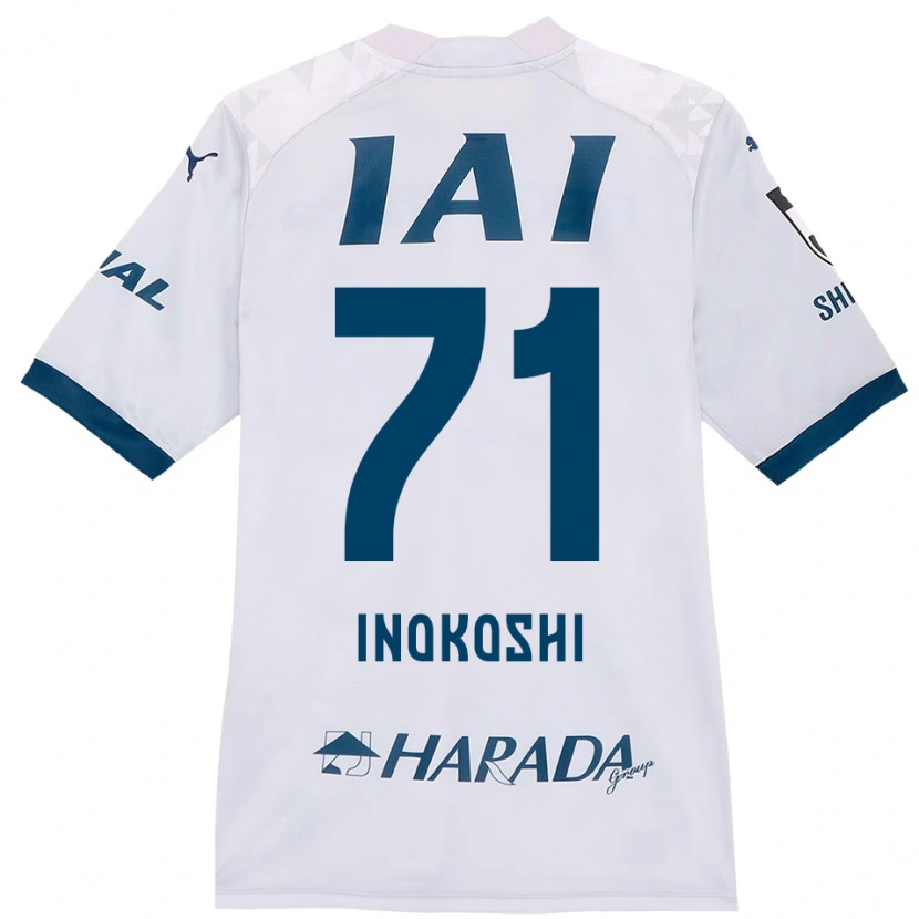 Danxen Damen Yui Inokoshi #71 Weiß Königsblau Auswärtstrikot Trikot 2025/26 T-Shirt Österreich