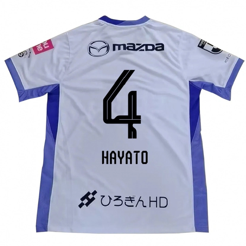 Danxen Damen Hayato Araki #4 Weiß Orange Auswärtstrikot Trikot 2025/26 T-Shirt Österreich