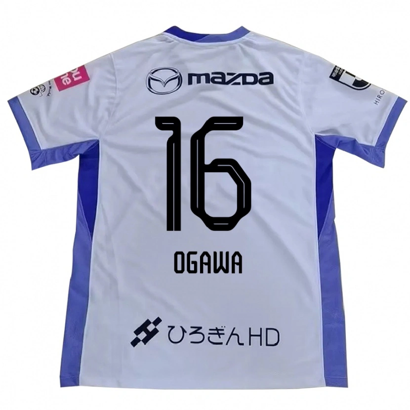 Danxen Damen Hikaru Ogawa #16 Weiß Orange Auswärtstrikot Trikot 2025/26 T-Shirt Österreich