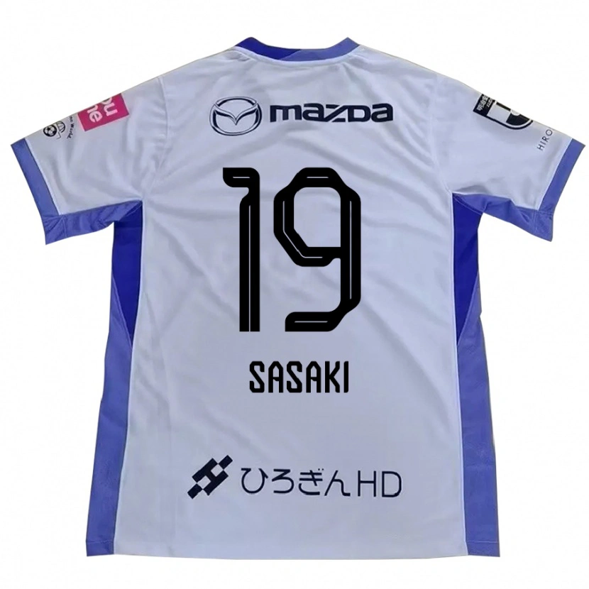 Danxen Damen Sho Sasaki #19 Weiß Orange Auswärtstrikot Trikot 2025/26 T-Shirt Österreich