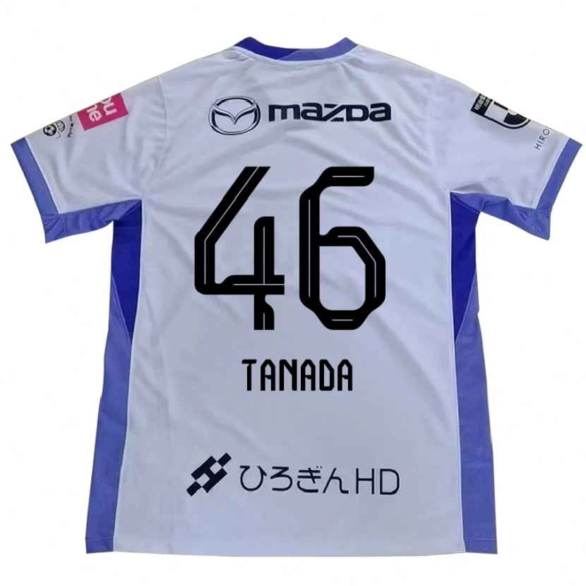 Danxen Damen Ryo Tanada #46 Weiß Orange Auswärtstrikot Trikot 2025/26 T-Shirt Österreich