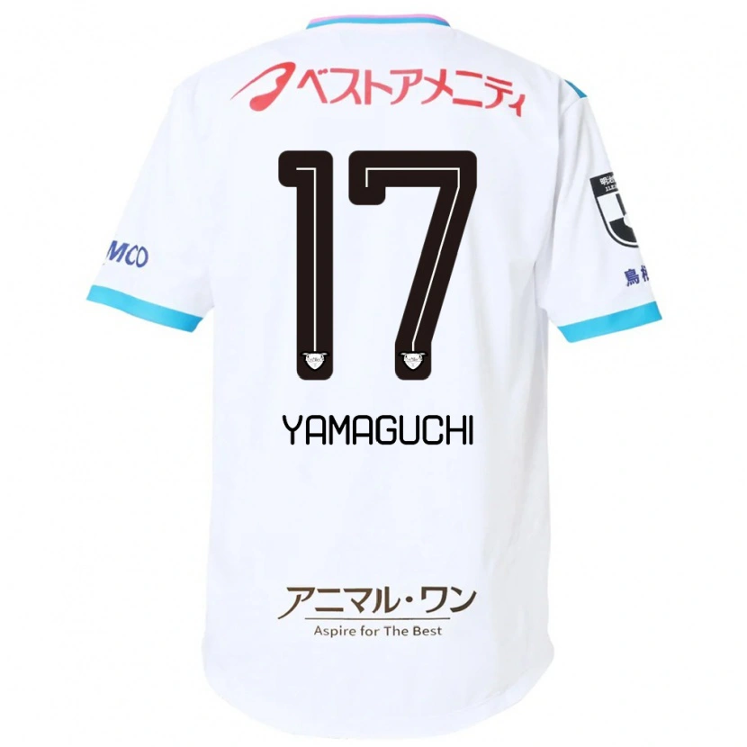 Danxen Damen Hikaru Yamaguchi #17 Weiß Rosa Auswärtstrikot Trikot 2025/26 T-Shirt Österreich
