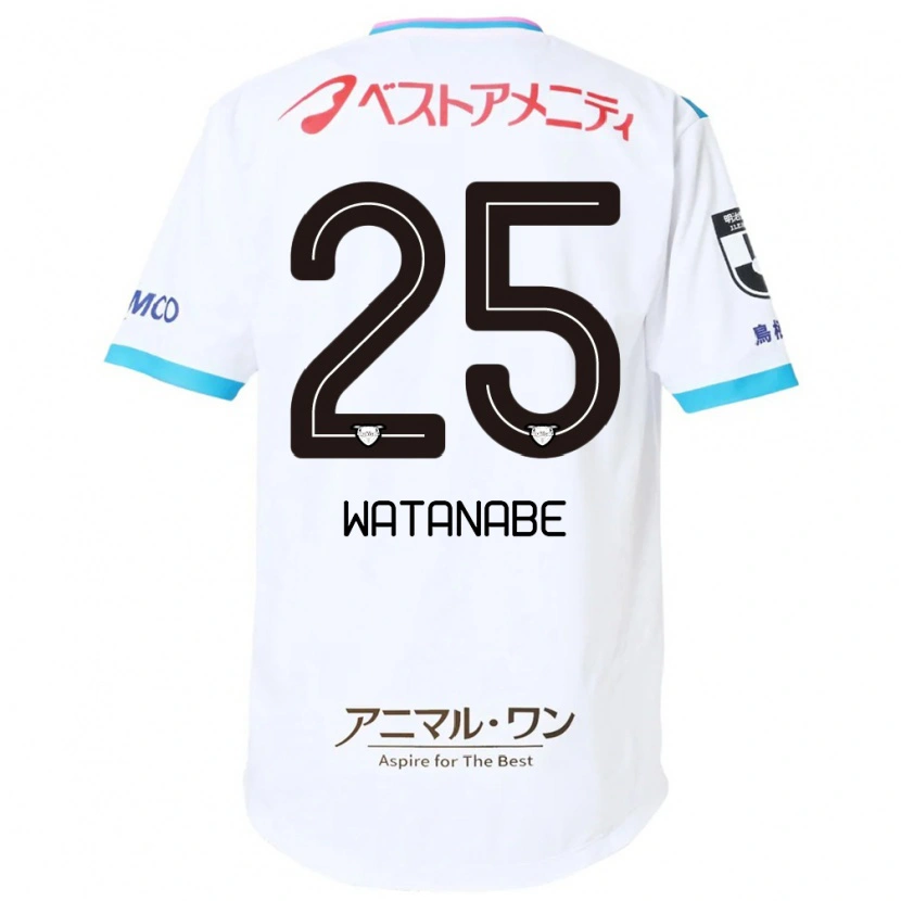 Danxen Damen Ryohei Watanabe #25 Weiß Rosa Auswärtstrikot Trikot 2025/26 T-Shirt Österreich