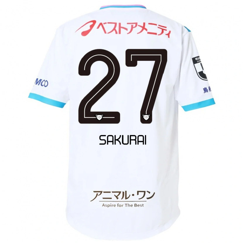 Danxen Damen Tatsunori Sakurai #27 Weiß Rosa Auswärtstrikot Trikot 2025/26 T-Shirt Österreich