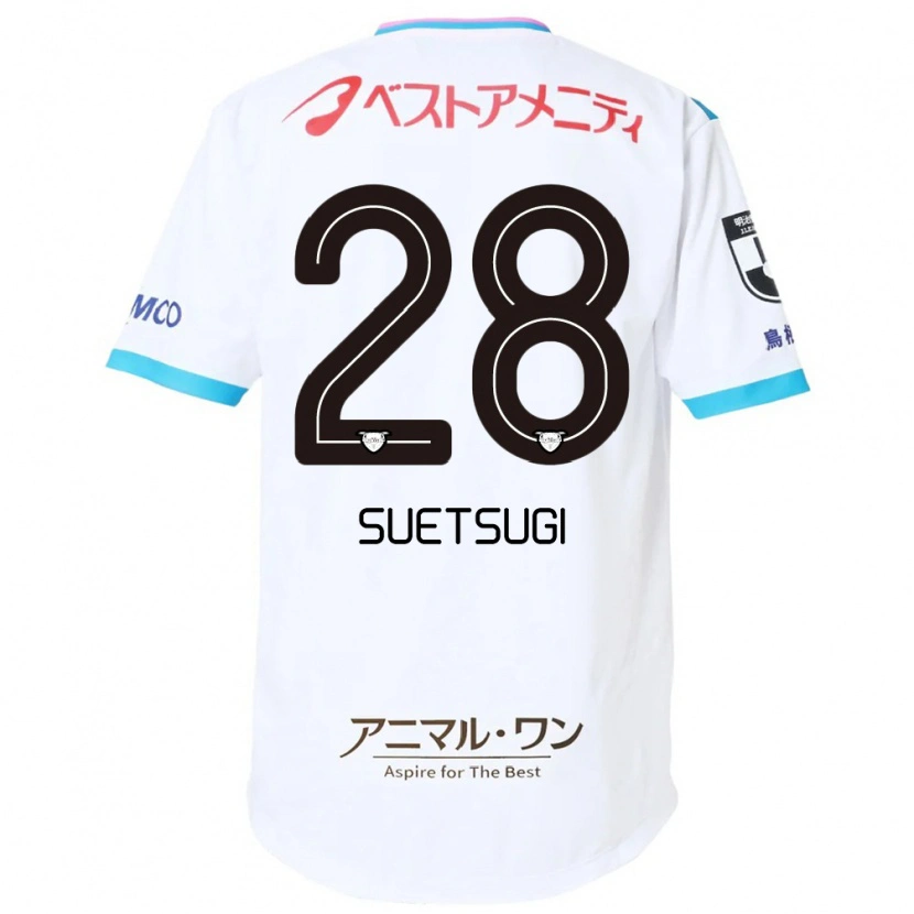 Danxen Damen Shun Suetsugi #28 Weiß Rosa Auswärtstrikot Trikot 2025/26 T-Shirt Österreich