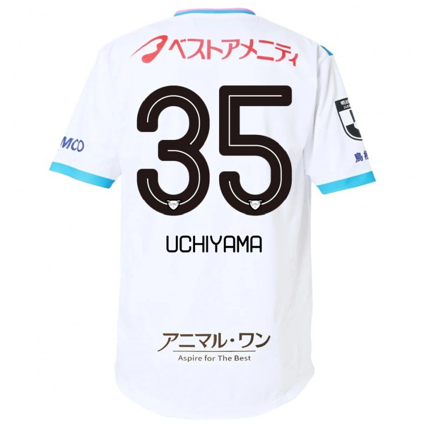 Danxen Damen Kei Uchiyama #35 Weiß Rosa Auswärtstrikot Trikot 2025/26 T-Shirt Österreich