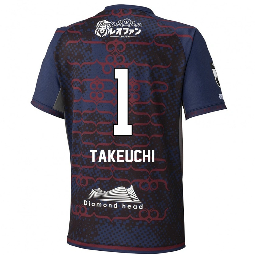 Danxen Damen Ryuma Takeuchi #1 Blau Rot Auswärtstrikot Trikot 2025/26 T-Shirt Österreich