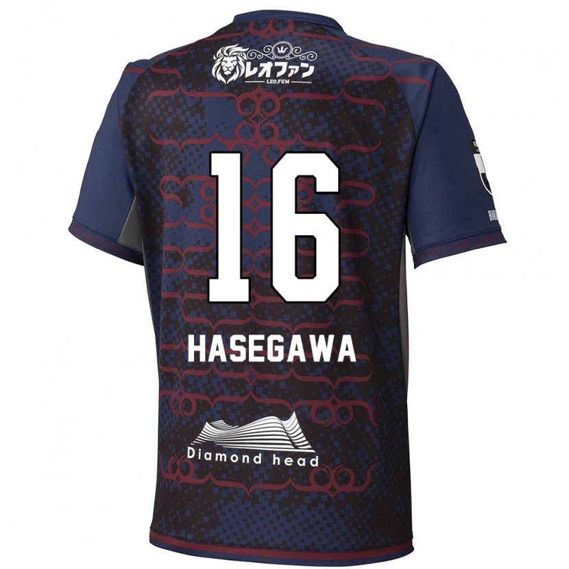 Danxen Damen Tatsuya Hasegawa #16 Blau Rot Auswärtstrikot Trikot 2025/26 T-Shirt Österreich