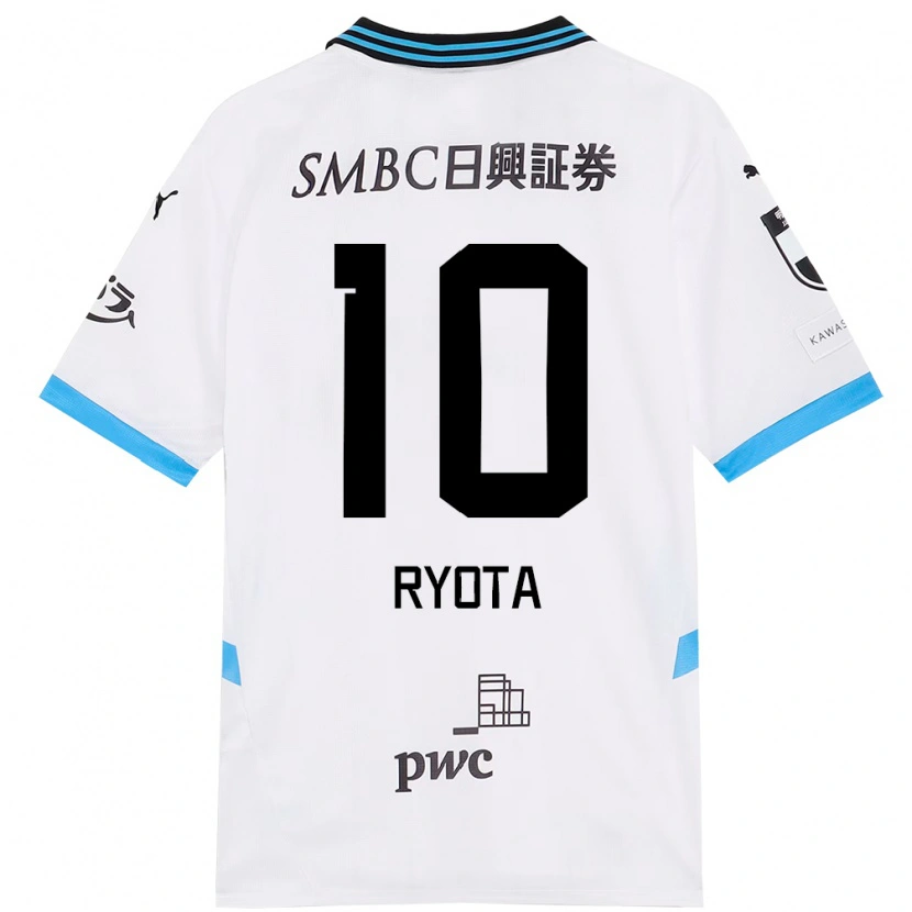 Danxen Damen Ryota Oshima #10 Weiß Himmelblau Auswärtstrikot Trikot 2025/26 T-Shirt Österreich