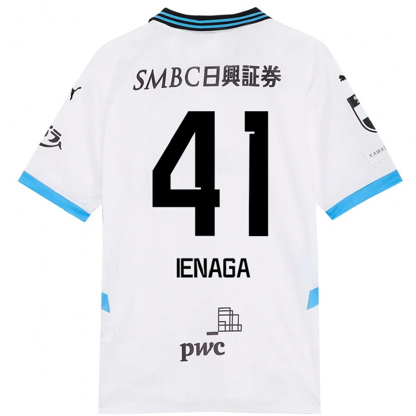 Danxen Damen Akihiro Ienaga #41 Weiß Himmelblau Auswärtstrikot Trikot 2025/26 T-Shirt Österreich