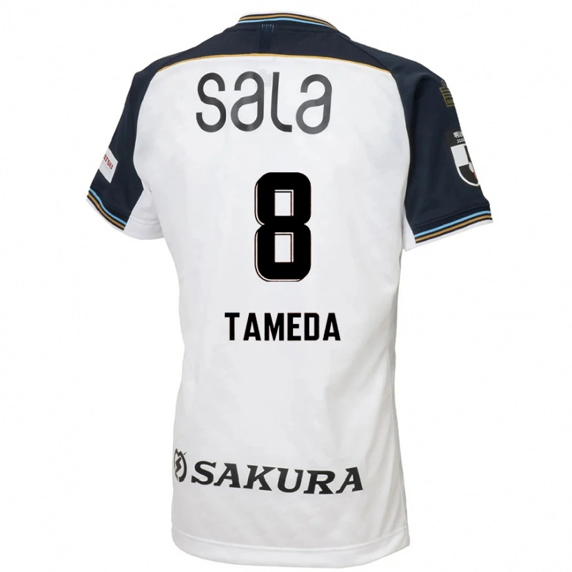 Danxen Damen Hirotaka Tameda #8 Weiß Schwarz Auswärtstrikot Trikot 2025/26 T-Shirt Österreich