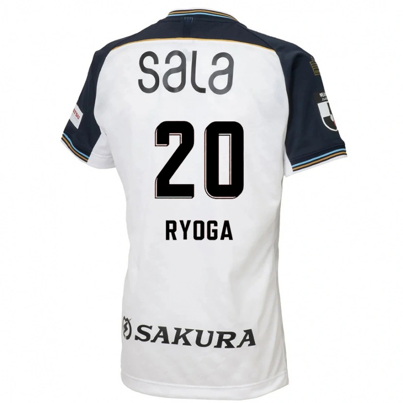 Danxen Damen Ryoga Sato #20 Weiß Schwarz Auswärtstrikot Trikot 2025/26 T-Shirt Österreich