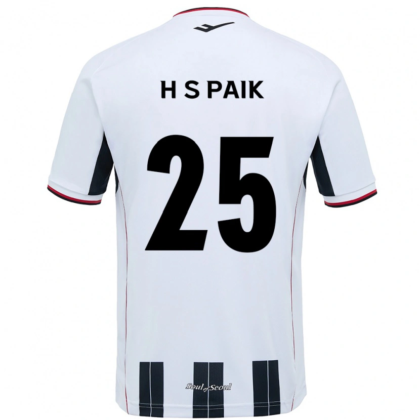Danxen Damen Sang-Hoon Paik #25 Weiß Schwarz Auswärtstrikot Trikot 2025/26 T-Shirt Österreich