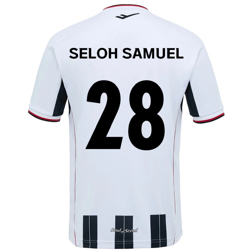 Danxen Damen Gbato Seloh Samuel #28 Weiß Schwarz Auswärtstrikot Trikot 2025/26 T-Shirt Österreich